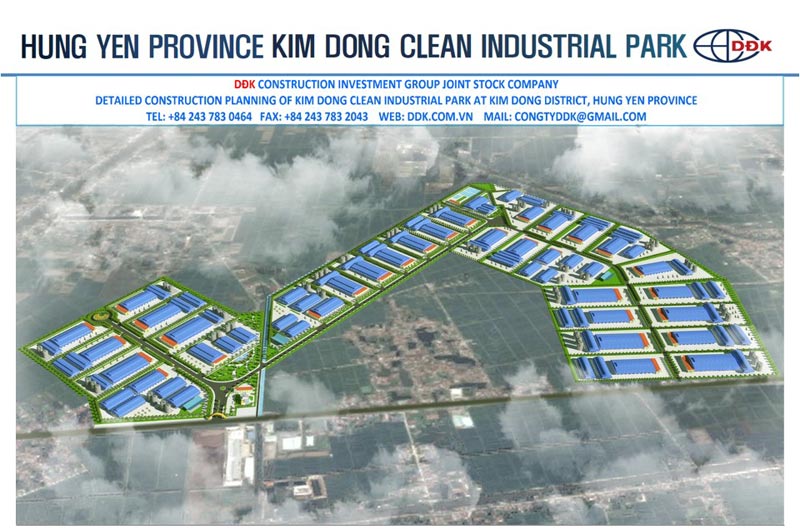 Khu công nghiệp sạch Kim Động – Hưng Yên