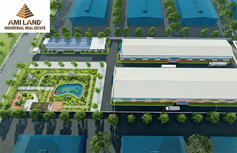 Cho thuê nhà xưởng 2 tầng 4.000m2 tại CCN Hưng Nhân | Mới đẹp - Giá 4.6$/m2