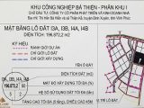 Chuyển nhượng 19ha đất KCN Bá Thiện (Lô Phi Long), Vĩnh Phúc - Sẵn mặt bằng, Xây ngay - Giá 190$/m2