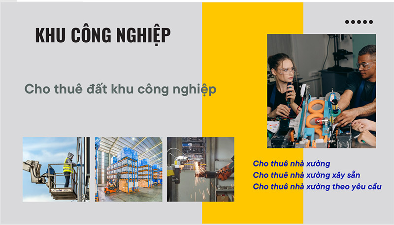 Slide đất khu công nghiệp