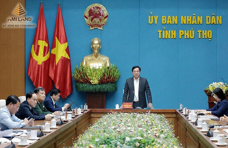 Chủ tịch UBND tỉnh Trần Duy Đông chủ trì thẩm định quy hoạch phân khu 8 khu công nghiệp