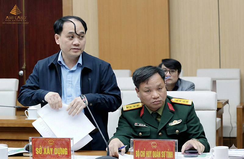 Chủ tịch UBND tỉnh Trần Duy Đông chủ trì thẩm định quy hoạch phân khu 8 khu công nghiệp