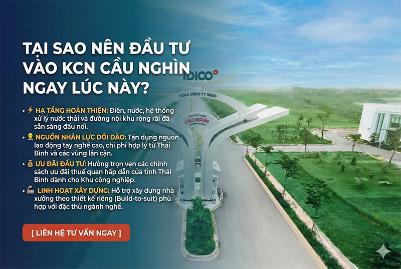 Cho thuê Nhà xưởng & Đất KCN Cầu Nghìn – 27.910m2 | Vị trí chiến lược cạnh QL10