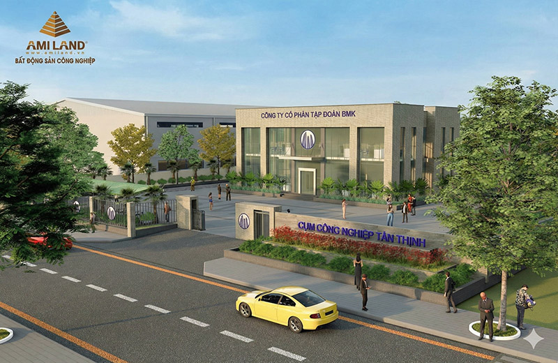 Chuyển nhượng đất CCN Tân Thịnh 4720m2 - Sổ đỏ sẵn, hạ tầng đẹp, giá 96$/m2