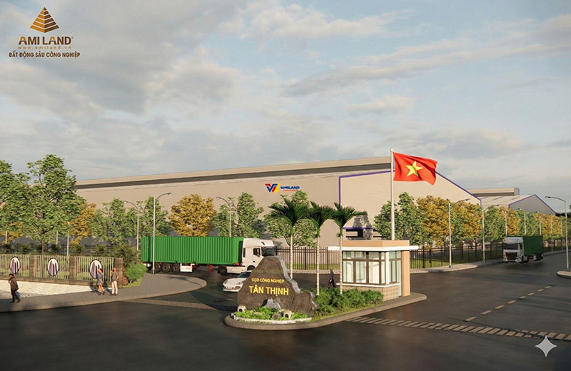 Bán đất Cụm công nghiệp Tân Thịnh: Sổ đỏ sẵn, Hạ tầng hoàn thiện, Giá $96/m2