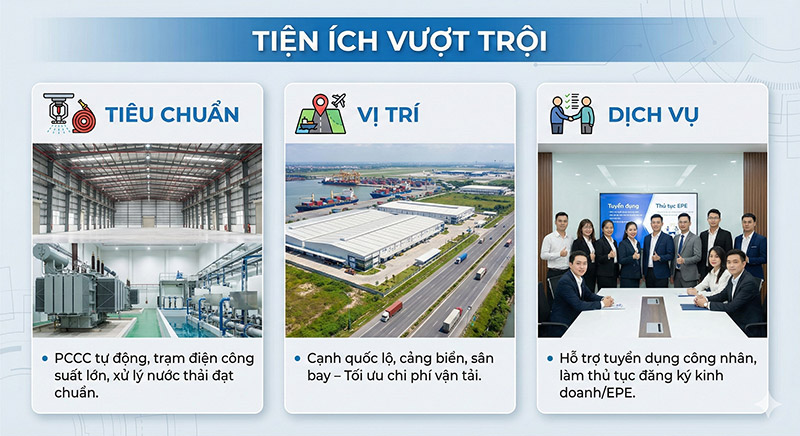 Cho Thuê Kho Xưởng 2026: Quỹ Xưởng Hiện Đại, Giá Tốt | Amiland