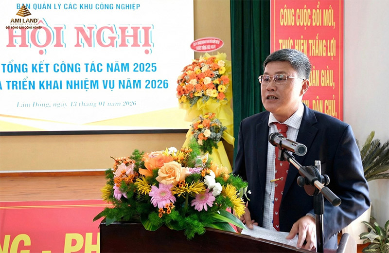 Lâm Đồng: Quyết liệt tháo gỡ "điểm nghẽn", thúc đẩy hạ tầng Khu công nghiệp bứt phá năm 2026