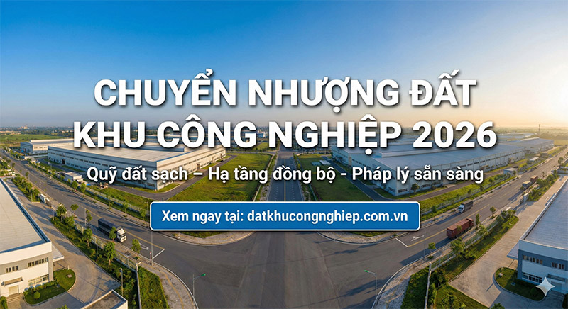 Chuyển nhượng đất khu công nghiệp