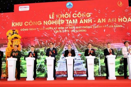 Đà Nẵng: Khởi công Khu công nghiệp Tam Anh - An An Hòa hơn 4.100 tỷ đồng