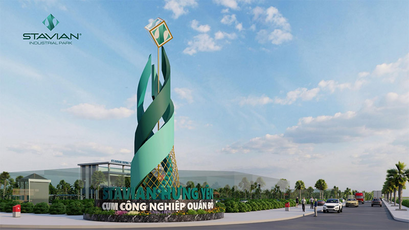 CCN Stavian Hưng Yên: Tỷ lệ lấp đầy vượt 60%, dẫn dắt xu hướng KCN xanh