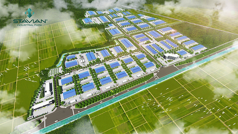 CCN Stavian Hưng Yên: Tỷ lệ lấp đầy vượt 60%, dẫn dắt xu hướng KCN xanh