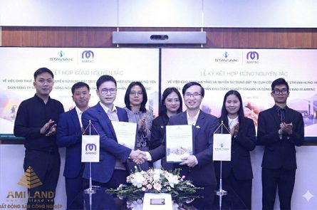 CCN Stavian Hưng Yên: Tỷ lệ lấp đầy vượt 60%, dẫn dắt xu hướng KCN xanh