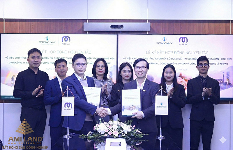 CCN Stavian Hưng Yên: Tỷ lệ lấp đầy vượt 60%, dẫn dắt xu hướng KCN xanh