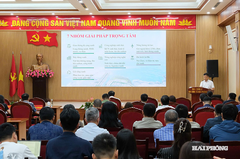 Hải Phòng: Mục tiêu tối thiểu 50% khu công nghiệp chuyển đổi sang mô hình sinh thái vào năm 2030