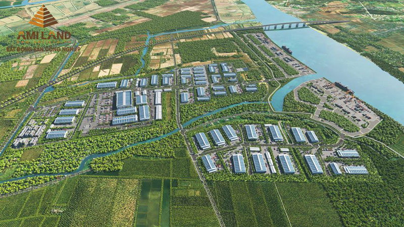 Phối cảnh Khu công nghiệp Hưng Phú