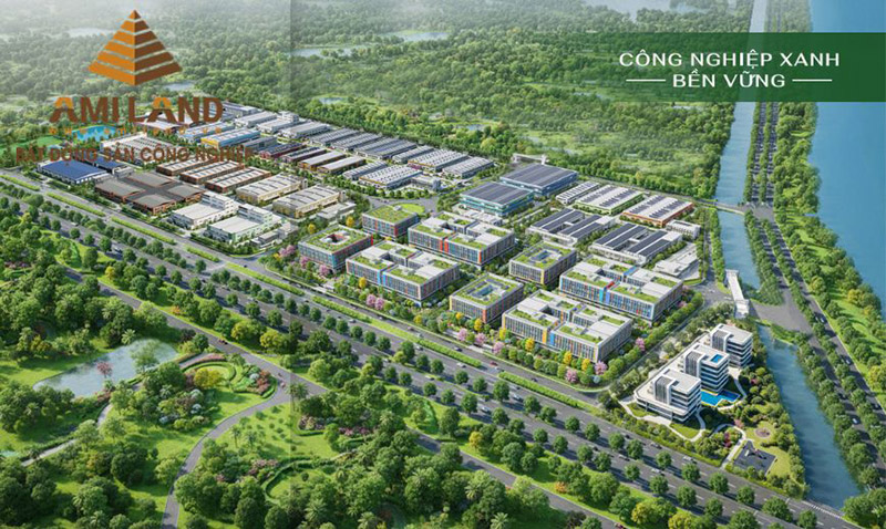 Toàn cảnh hạ tầng Cụm công nghiệp Xuân Chính Ninh Bình