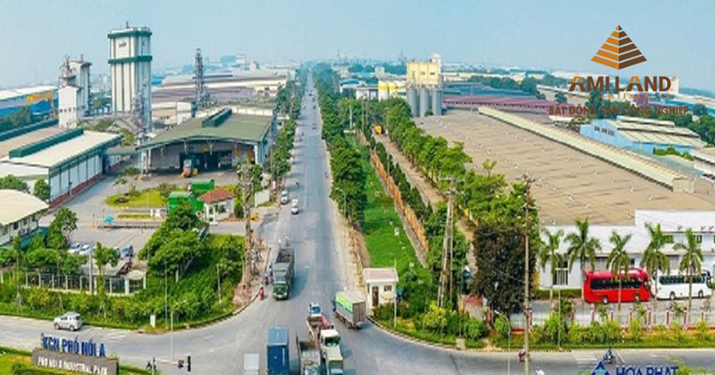Hạ tầng Khu công nghiệp Hưng Yên hiện đại