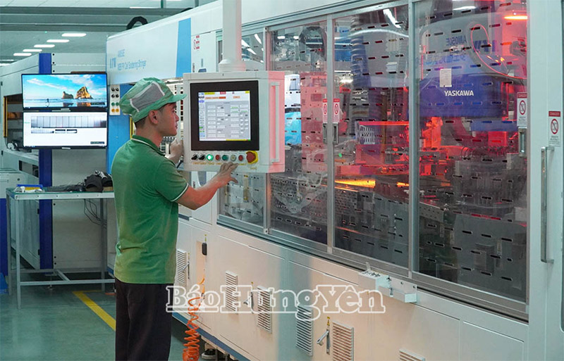 Sản xuất pin năng lượng mặt trời AD Green tại CCN Thái Bình 2026