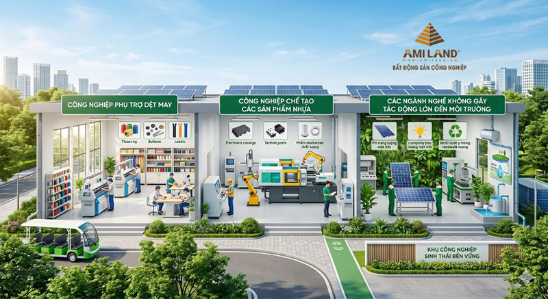 Ngành nghề sản xuất tại CCN Tân Thịnh