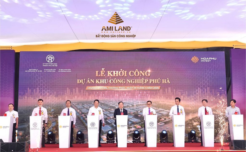 Hà Nội: Khởi công KCN Phú Hà hơn 2.900 tỷ đồng, kích hoạt "Cực động lực công nghiệp" phía Nam