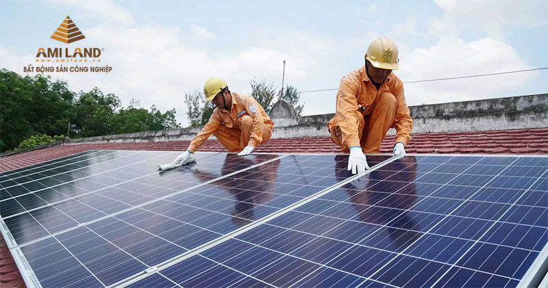 Điện mặt trời áp mái KCN 2026
