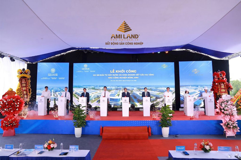 Hà Nội: Khởi công KCN Đông Anh hơn 6.300 tỷ đồng, định hình "Cực động lực hội nhập" phía Bắc Thủ đô