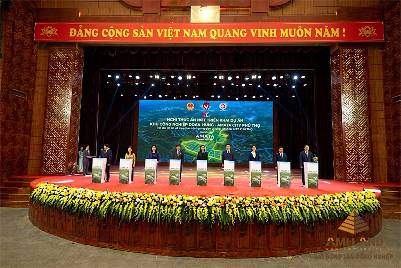 Amata Việt Nam khởi động dự án KCN thông minh 185 triệu USD tại Phú Thọ