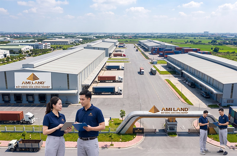 Bản đồ kết nối logistics khu công nghiệp Bắc Ninh