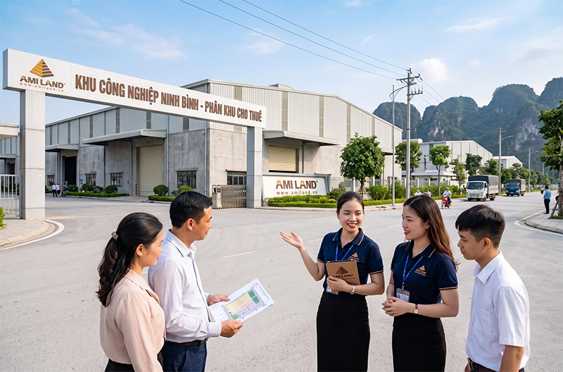 Cho thuê kho xưởng tiêu chuẩn tại Ninh Bình
