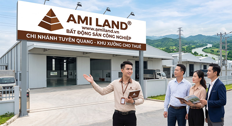 Dịch vụ cho thuê kho xưởng tại Tuyên Quang gần cao tốc đi hàng nhanh xe container ra vào