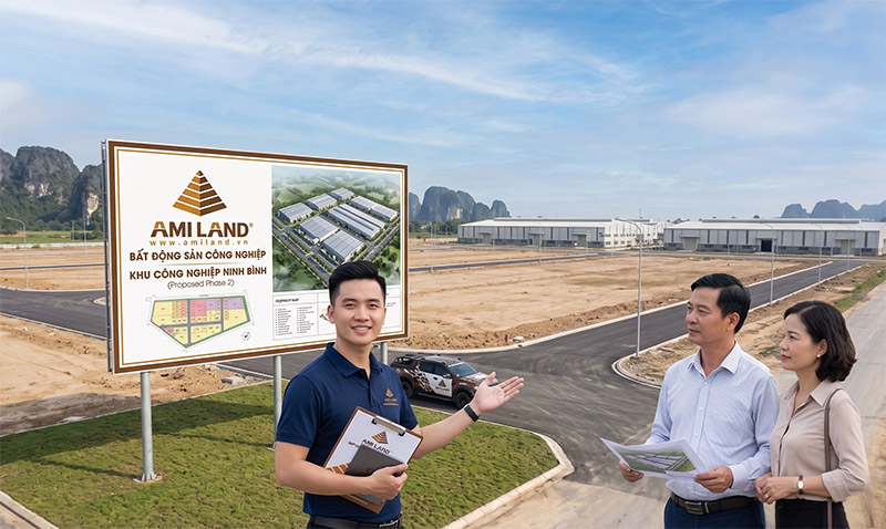Chuyển nhượng đất sạch khu công nghiệp Ninh Bình
