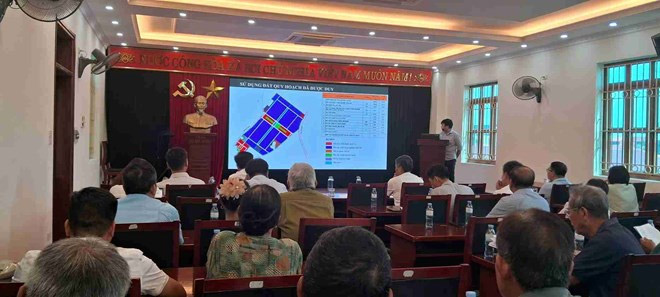 Hội nghị công bố công khai quy hoạch tỷ lệ 1 phần 2000 Khu công nghiệp Tân Phúc Quang Vinh Hoàng Hoa Thám tại Hưng Yên