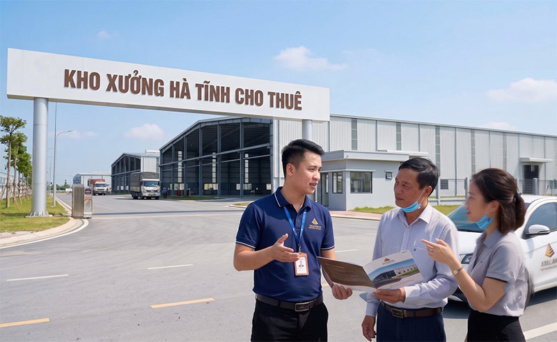 Cho thuê kho bãi nhà xưởng xây sẵn chất lượng cao tại Hà Tĩnh amiland.vn