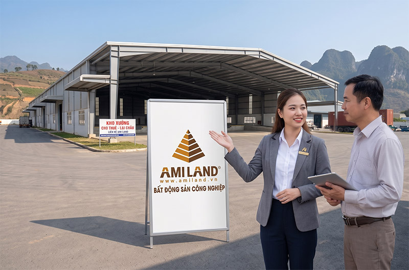 Cho thuê kho xưởng nhà xưởng xây sẵn đạt chuẩn tại KCN Lai Châu amiland.vn
