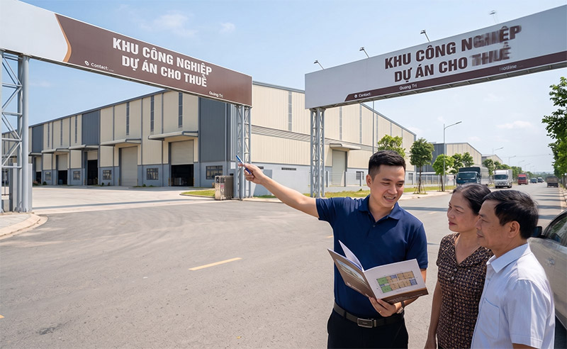 Hệ thống kho xưởng cho thuê hiện đại tiêu chuẩn PCCC tại Quảng Trị amiland.vn