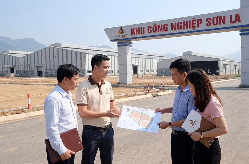 Chuyển nhượng đất thô F0 sạch tại Khu công nghiệp Sơn La amiland.vn