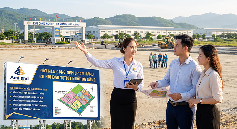 Chuyển nhượng đất sạch công nghiệp vị trí đắc địa tại Đà Nẵng amiland.vn