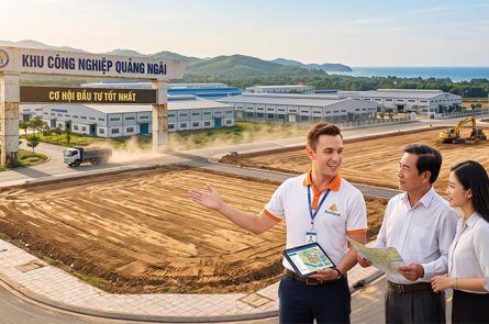 Chuyển nhượng đất khu công nghiệp Quảng Ngãi
