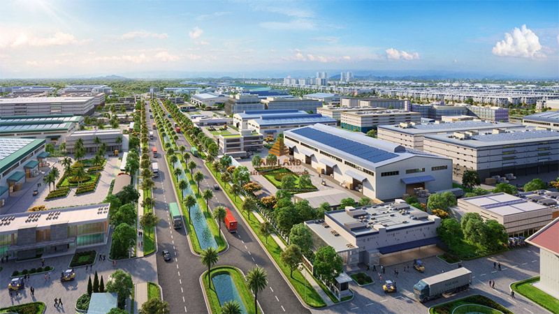 Hạ tầng kỹ thuật đồng bộ và quỹ đất sạch tại Khu công nghiệp TASECO Thủy Nguyên Hải Phòng