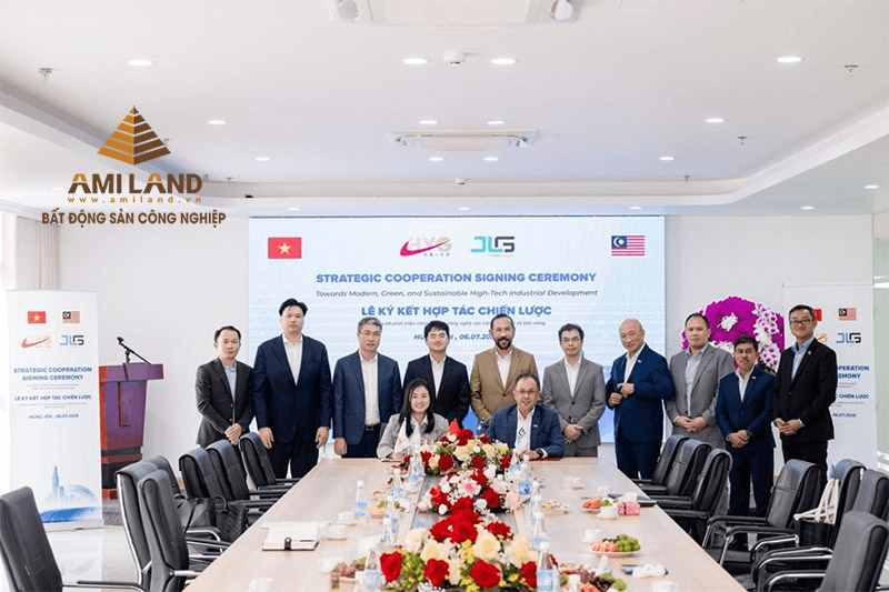 Tổng Công ty Phát triển Đô thị Kinh Bắc KBC hợp tác cùng tập đoàn Malaysia phát triển khu công nghiệp công nghệ cao