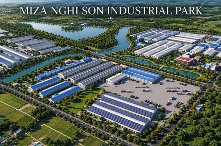 Miza Đầu Tư KCN Miza Nghi Sơn 1.383 Tỷ Đồng Quy Mô 200 ha