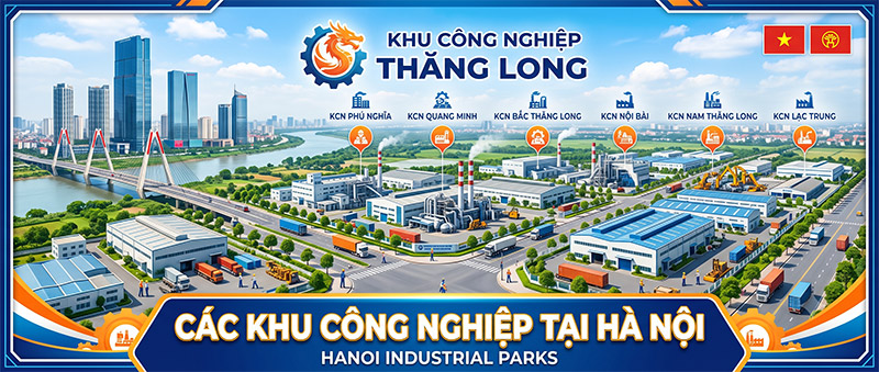 Danh sách các Khu công nghiệp tại Hà NỘi