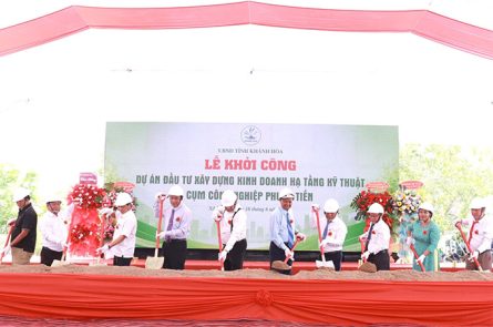 Khởi công Cụm công nghiệp Phước Tiến 99 tỷ đồng tại Bác Ái