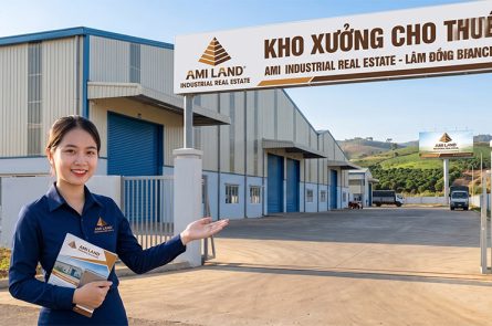 Cho thuê kho xưởng Lâm Đồng: Xưởng chuẩn, vào vận hành ngay