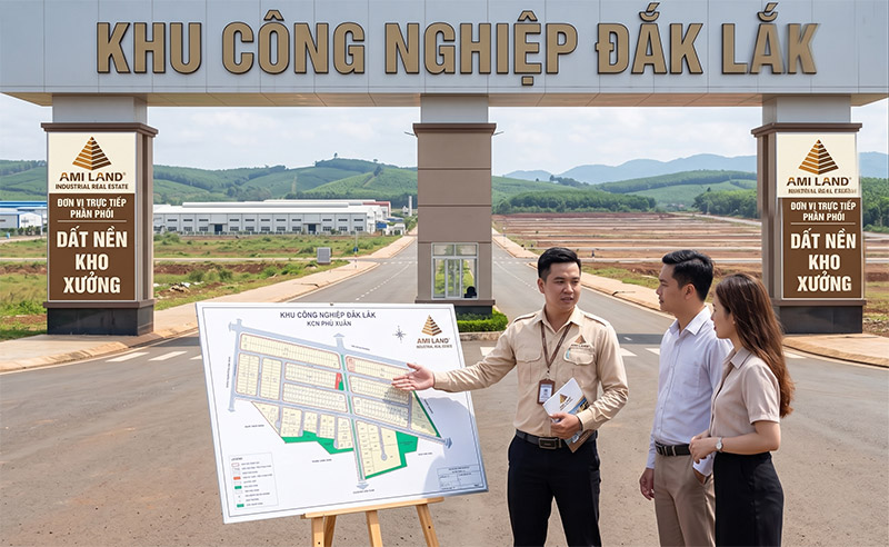 Chuyển nhượng đất khu công nghiệp Đắk Lắk amiland.vn