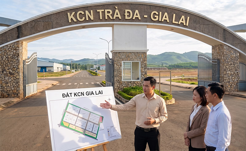 Chuyển nhượng đất khu công nghiệp Gia Lai amiland.vn