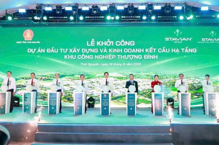 Thái Nguyên khởi công Khu công nghiệp Thượng Đình hơn 2.486 tỷ đồng