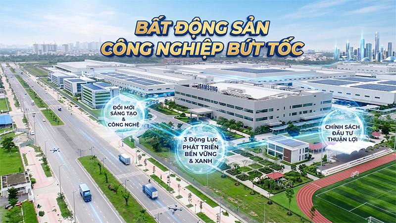 Bat dong san cong nghiep viet nam but toc nho 3 dong luc cot loi amiland.vn