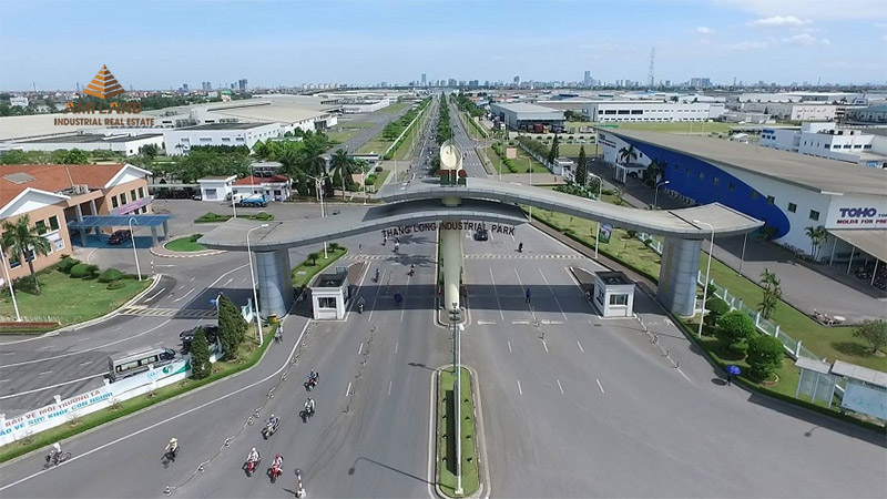 Khu cong nghiep Thang Long I Dong Anh Ha Noi kcn kieu mau Nhat Ban amiland.vn