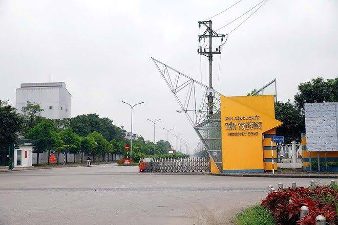 KCN Tan Truong Hai Duong Mat tien QL5A Ha tang 310ha Hitachi Cable Uniden Meiko amiland.vn